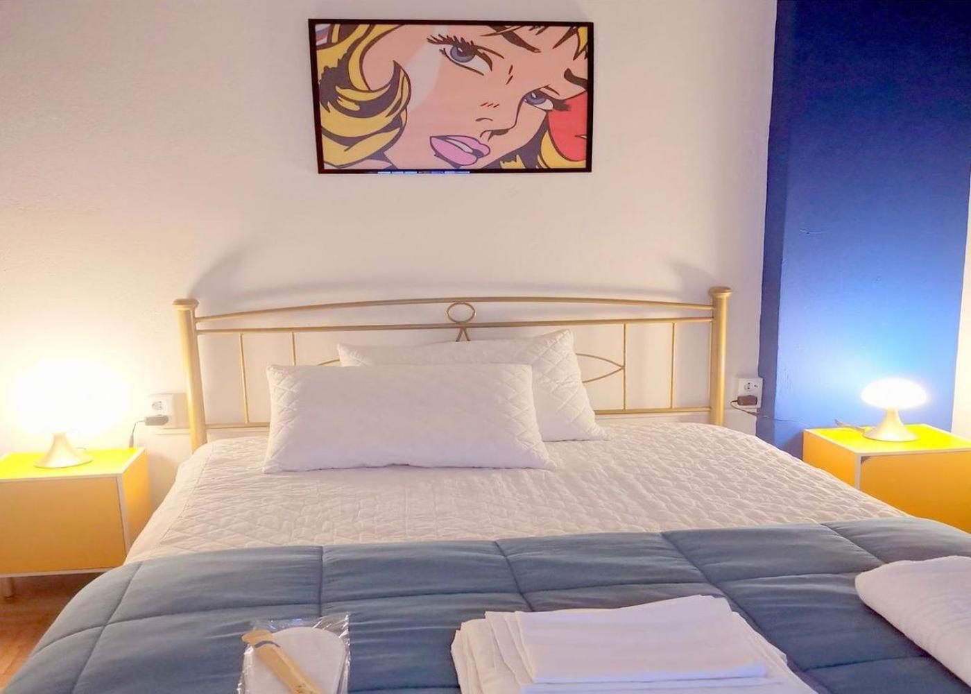 Athens 24-Hours Popart Hostel #Athensairport Markópoulon Zimmer foto